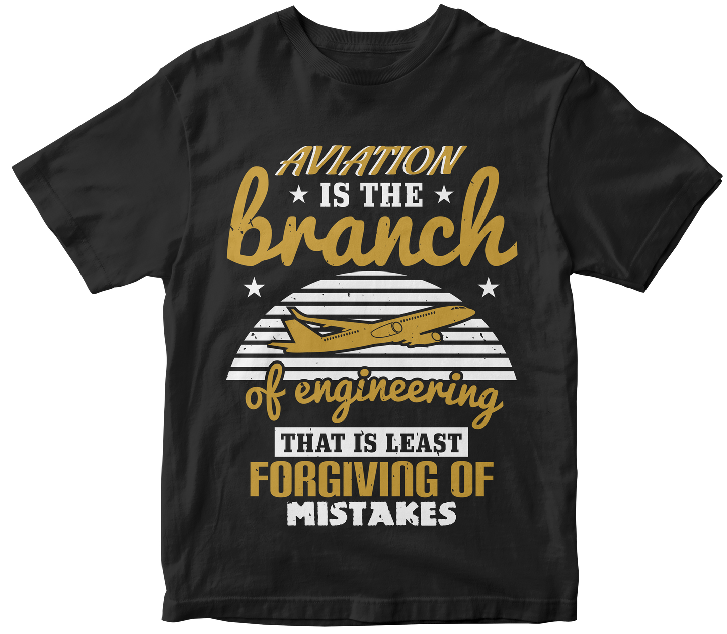 Aviation is the branch of engineering that is least forgiving of mistakes