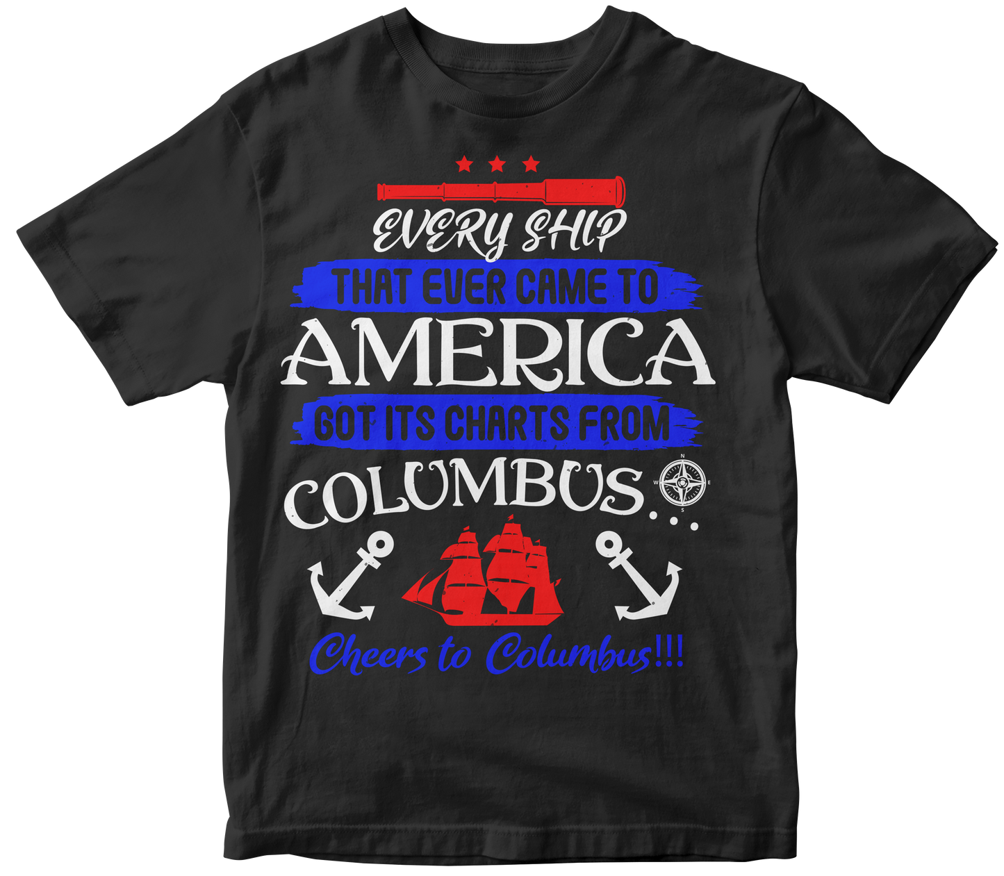 Every ship that ever came to America got its