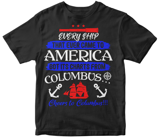 Every ship that ever came to America got its