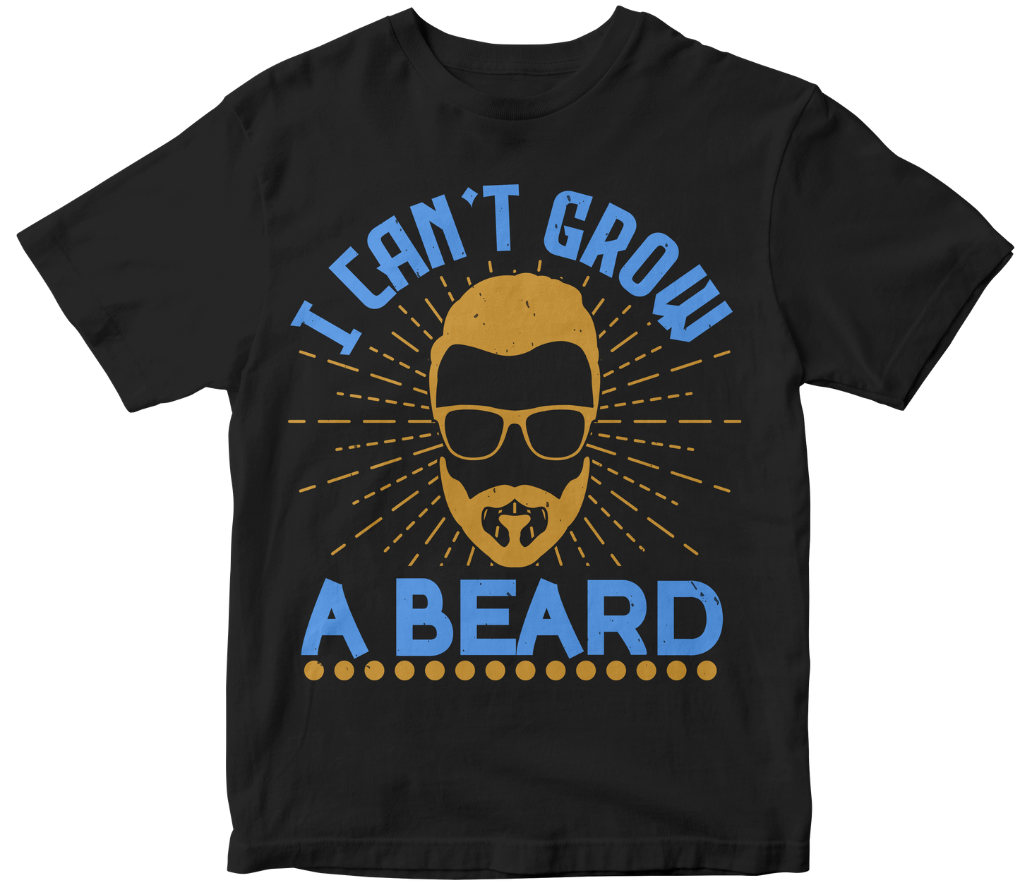 I can't grow a beard