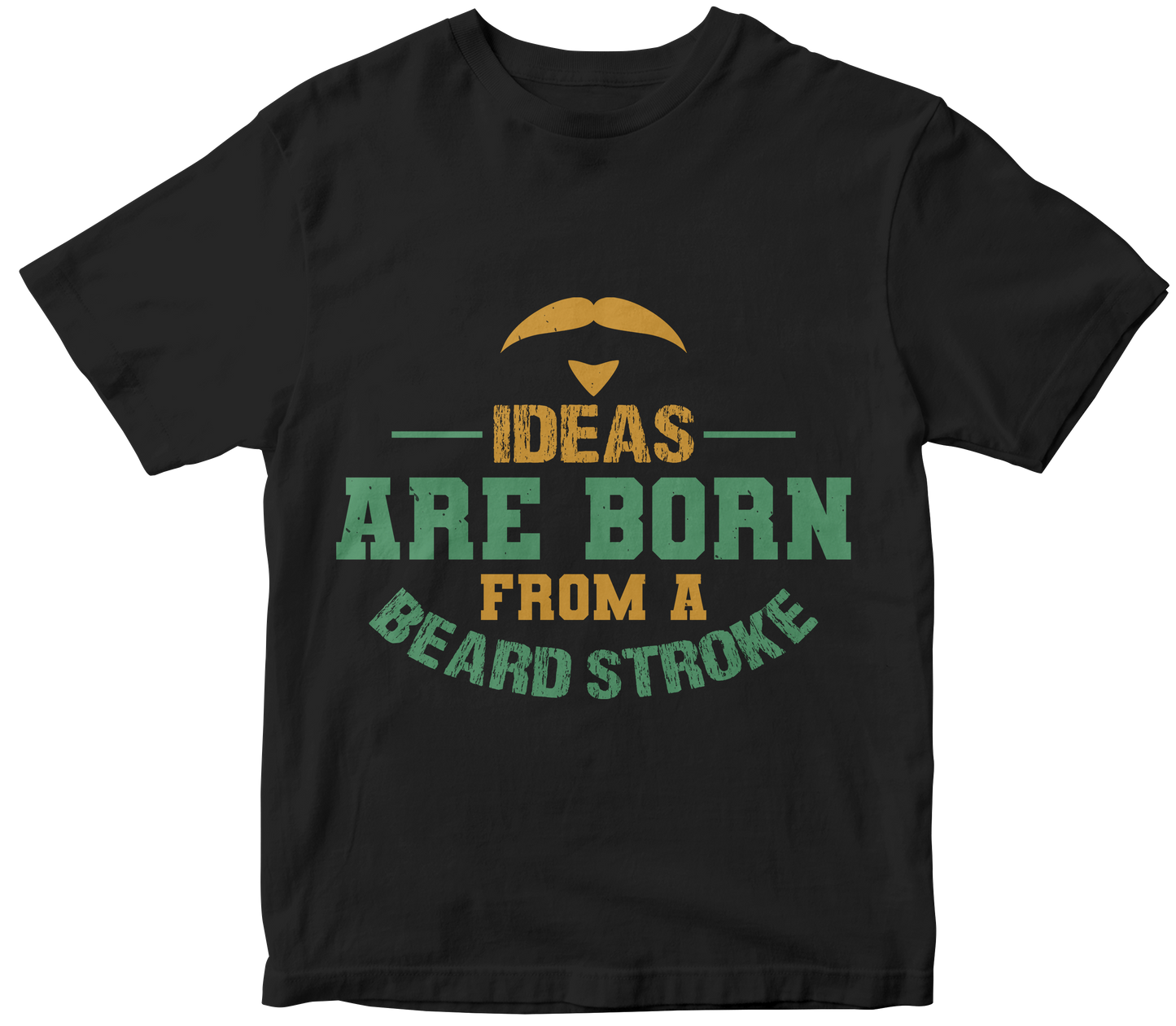 Ideas are Born from a Beard Stroke