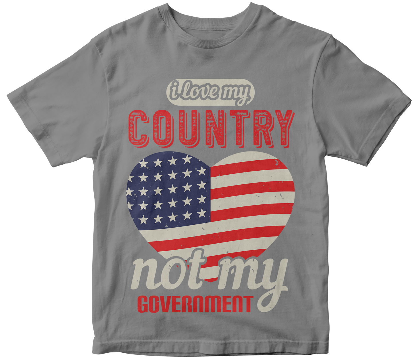 I love my country, not my government