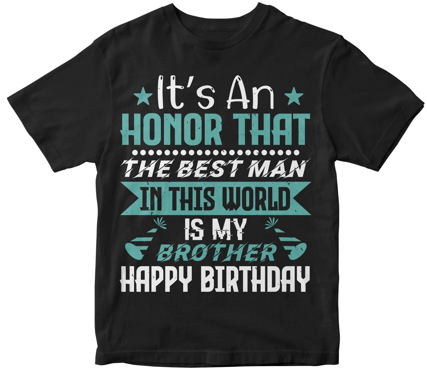 It’s an Honor That the Best Man in