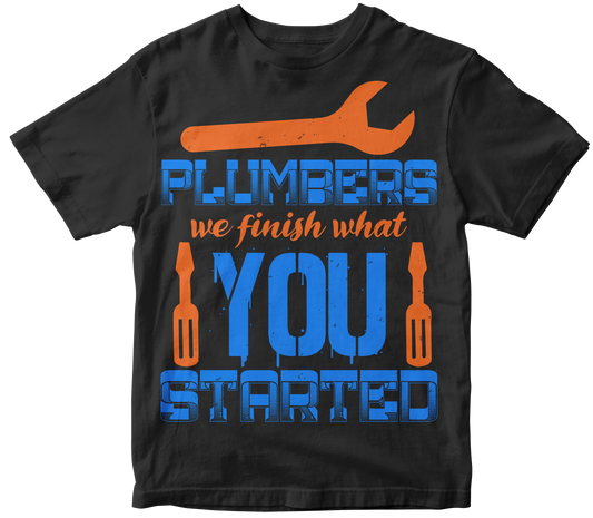 Plumbers we finish what you