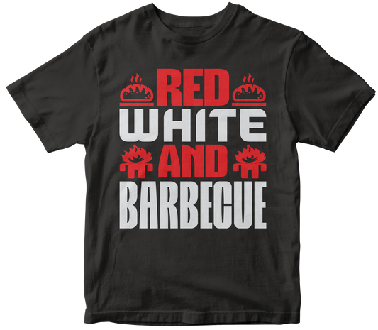 RED WHITE AND BBQ