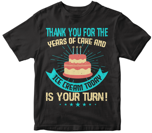 Thank you for the years of cake