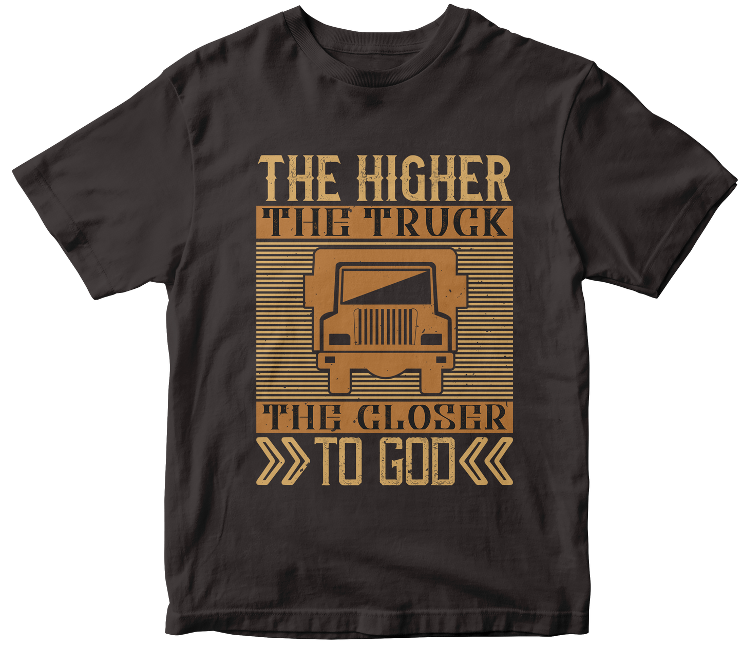 The higher the truck, the closer to God