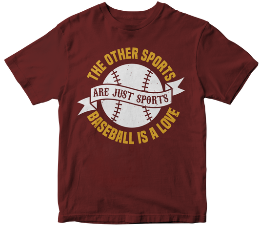 The other sports are just sports. Baseball is a love