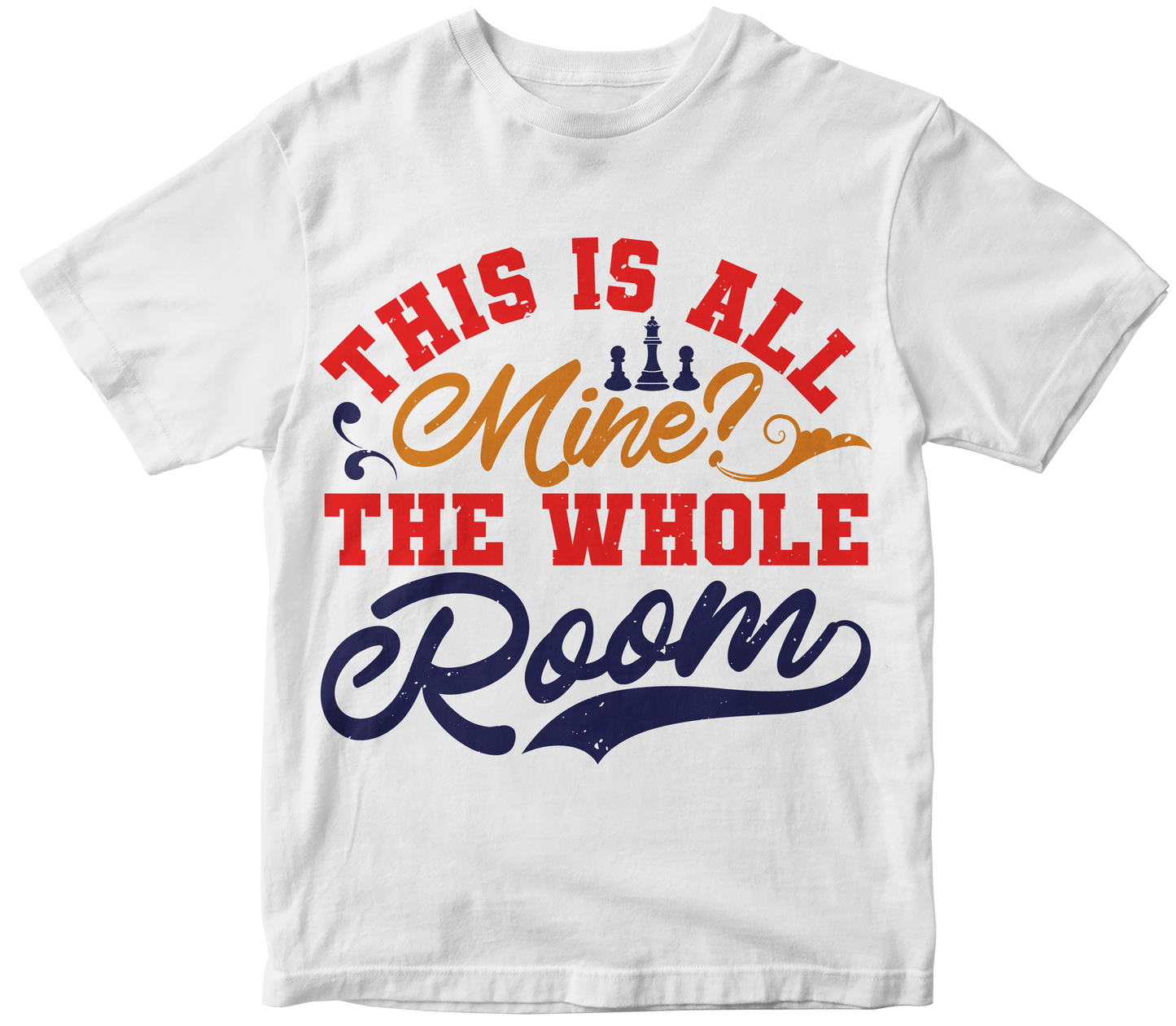 This is all mine The whole room