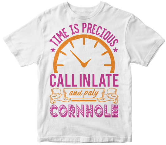 Time is Precious call in Late and Paly Cornhole