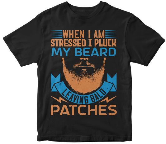 When I am stressed I pluck