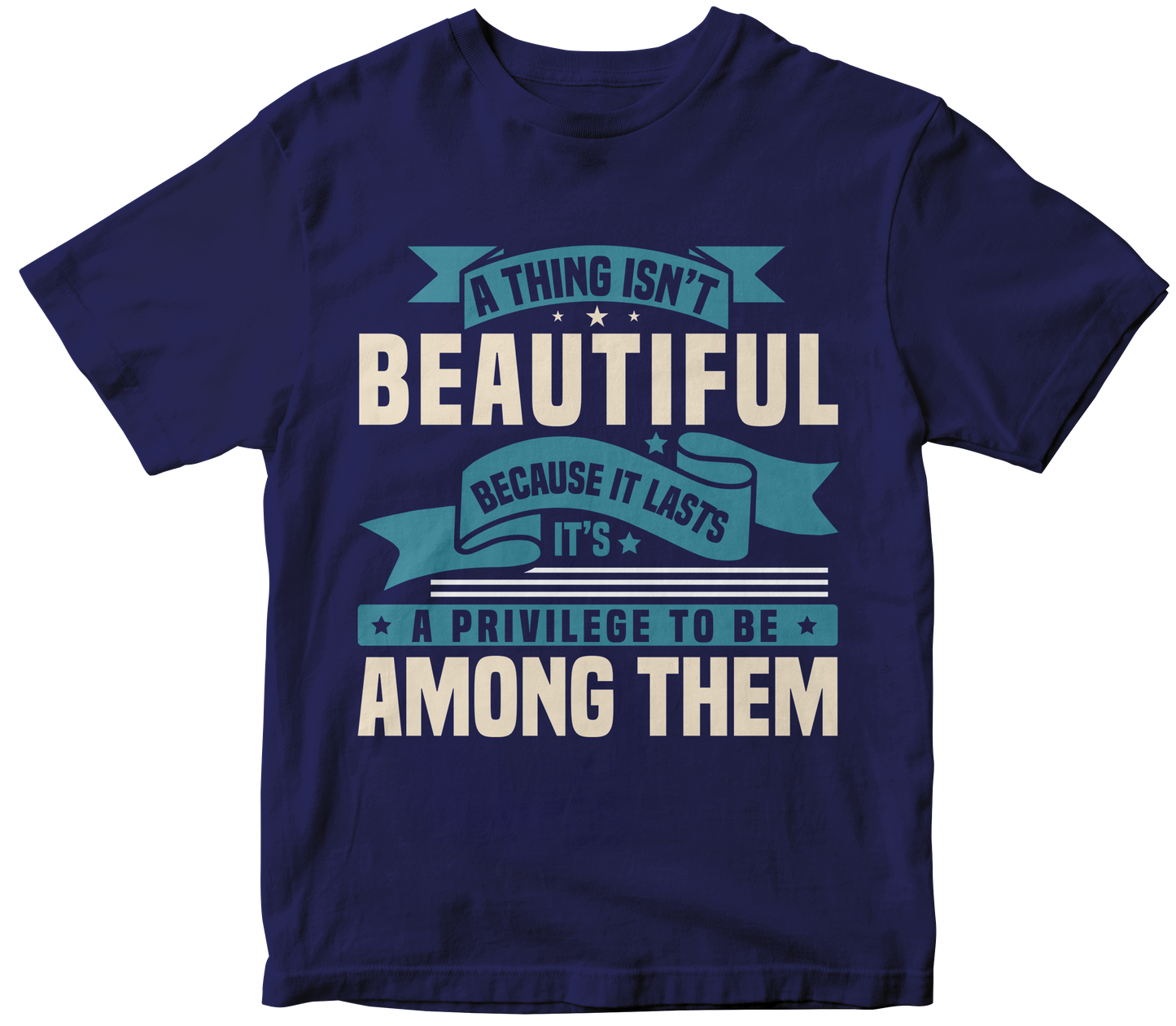 A THING ISN'T BEAUTIFUL