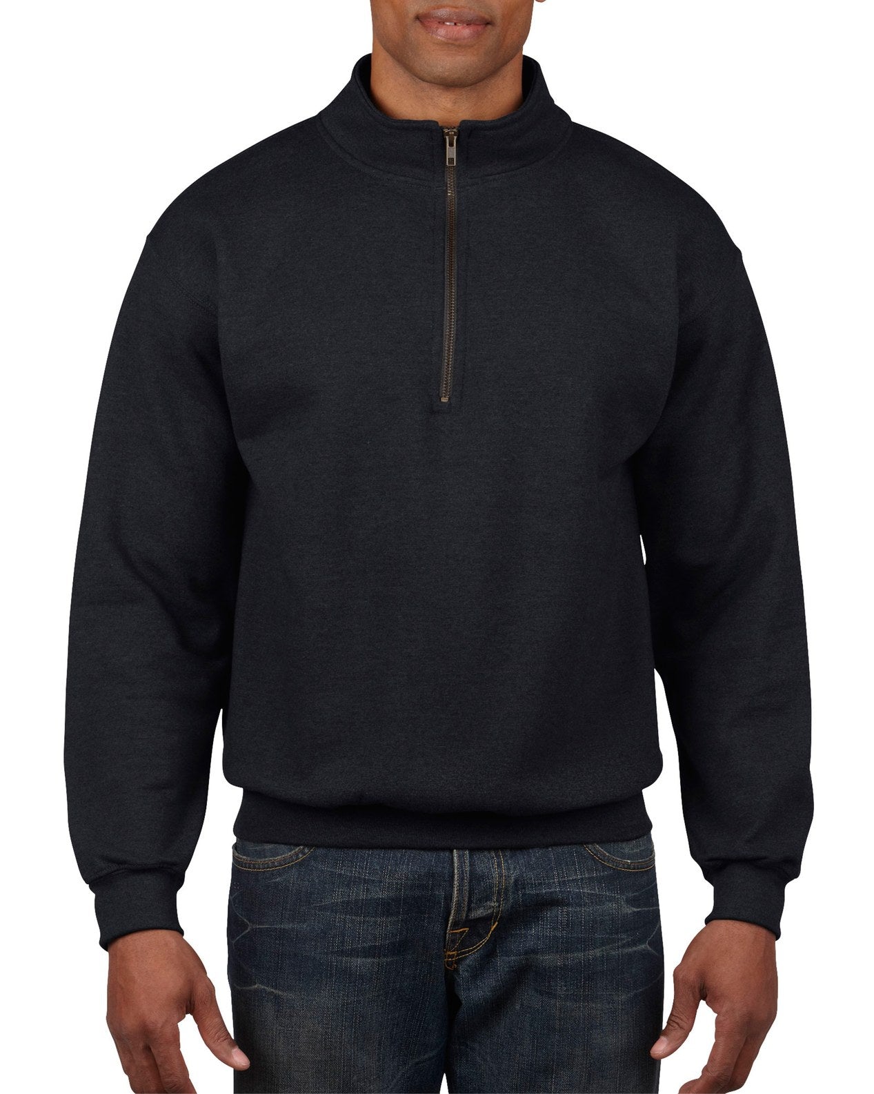 18800 HeavyBlend Half Up Sweatshirt – Klowts.com