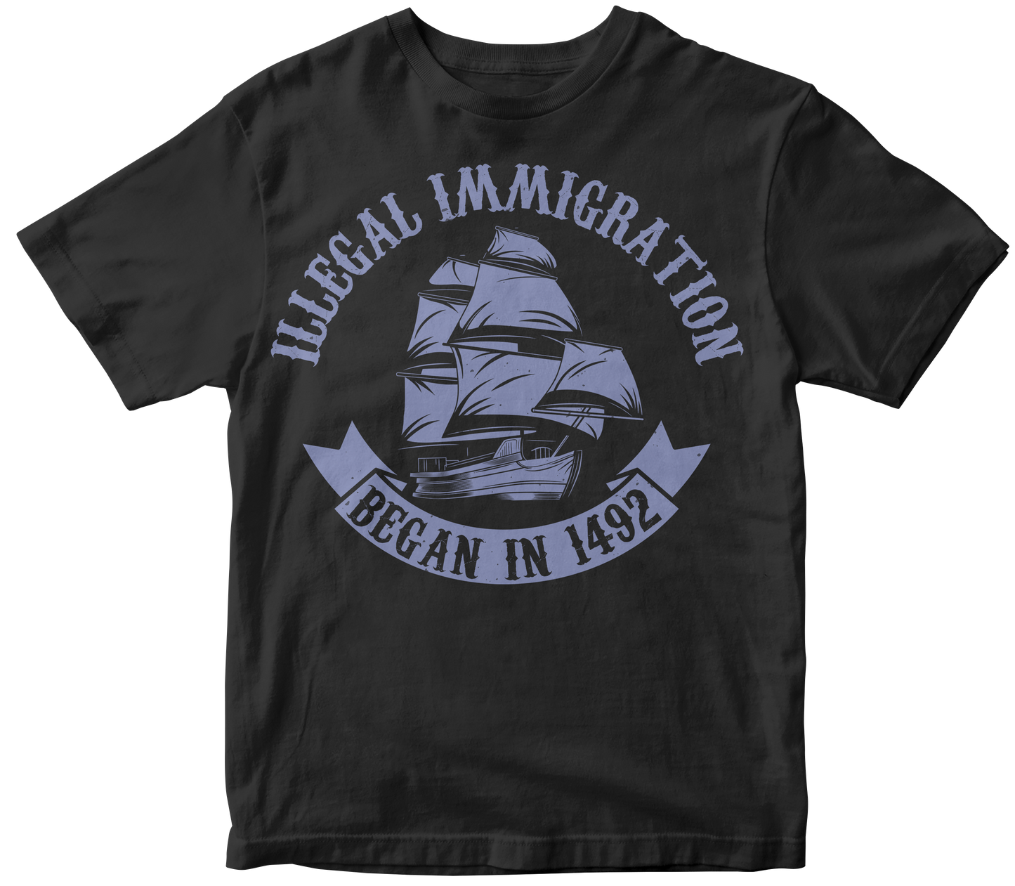 Illegal immigration began in 1492